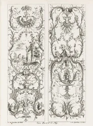 Due pannelli verticali